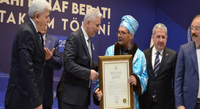Aksaray’ın Ahisi Kaportacı Mehmet Teke Beratını Aldı