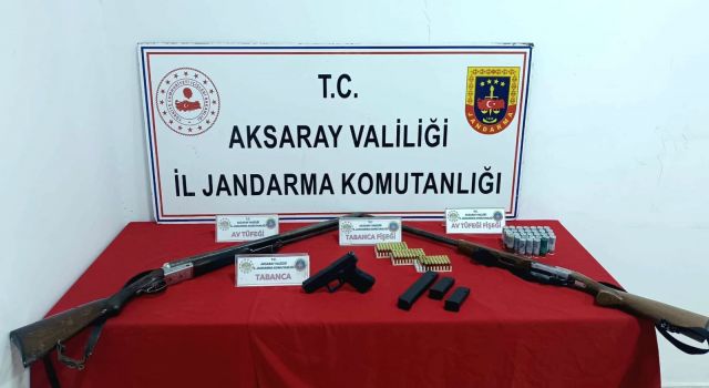 Jandarma Ruhsatsız Silahlarla İlgili Çalışmalarını Artırdı