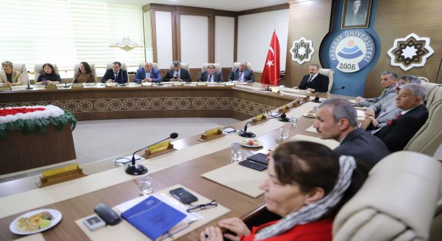Rektör Arıbaş “Ortak Akıl ile İşler Daha Sağlıklı İlerliyor”