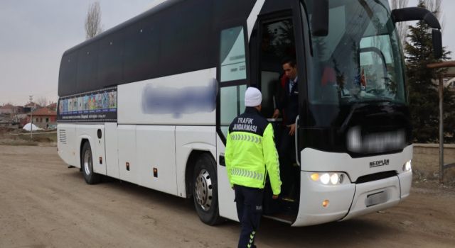 Yolcu Otobüsleri Tek Tek Denetlendi