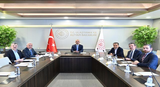 Aksaray Heyetinden Ulaştırma ve Altyapı Bakanlığına Stratejik Ziyaret
