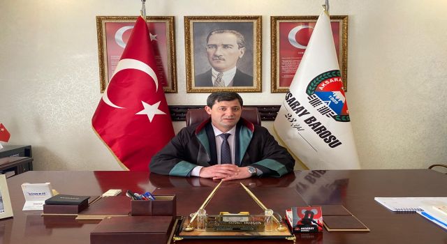 Düzgün,“Adaletin Tecellisi İçin Özveriyle Çalışan Meslektaşlarımın Gününü Kutluyorum”