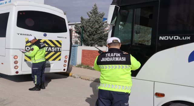 Okul Servisleri Jandarmanın Merceğinde