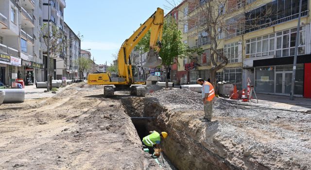 Büyük Bölcek Mahallesine 11 Bin 485 Metrelik Dev Altyapı ve Üstyapı Yatırımı