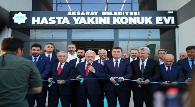 Hasta Yakını Konuk Evi Yoğun Katılımla Hizmete Açıldı