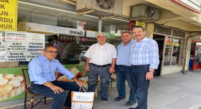 Başkan Aktürk’ten Esnaf Ziyareti