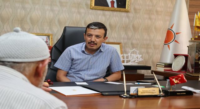 Aktürk "Milletimizin Hizmetkarı Olmaya Devam Edeceğiz"
