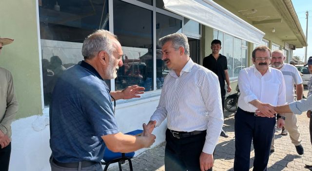Milletvekili Altınsoy Vatandaşlarla Buluştu, Belediye Başkanına Hayırlı Olsun Ziyaretinde Bulundu