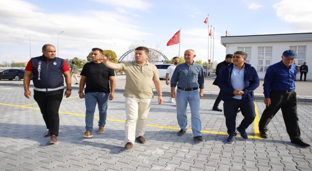 Hamidiye Alaca Pazar Alanı Tamamlandı