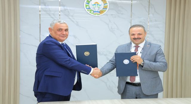 Aksaray Üniversitesi ve Urgenç Devlet Üniversitesi Arasında Mutabakat Zaptı İmzalandı