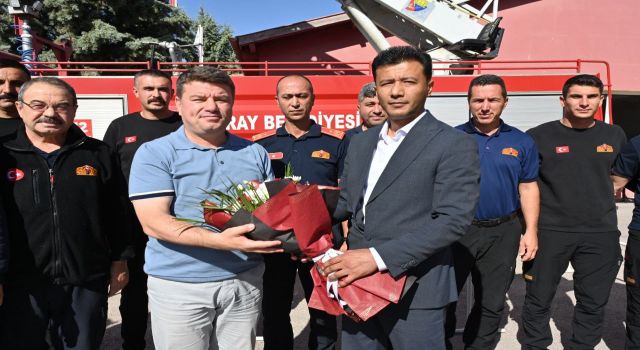 Başkan Dinçer, İtfaiye Müdürlüğünü Ziyaret Etti