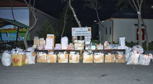 Jandarmadan Kaçakçılara Ağır Darbe