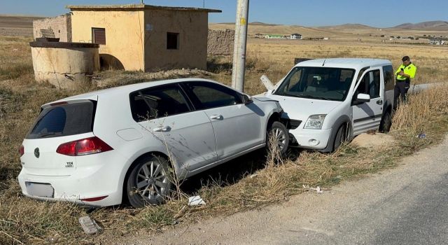 Nevşehir Yolunda Kaza 1 Yaralı