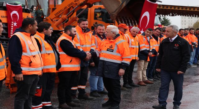 Özel İdare ve Karayolları Karla Mücadeleye Hazır