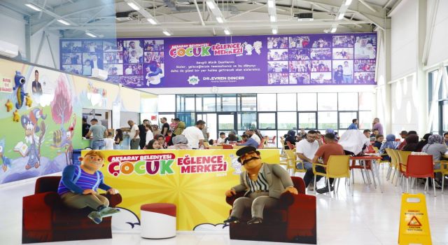 Çocuk Eğlence Merkezi’nde Tatil Yoğunluğu