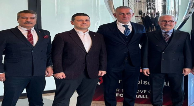 Hemşehrimiz Alper’den, TFF Başkanı Hacıosmanoğlu’na Ziyaret