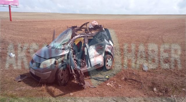 Aksaray–Nevşehir Yolunda Korkunç Kaza: 1 Ölü 3 Ağır Yaralı