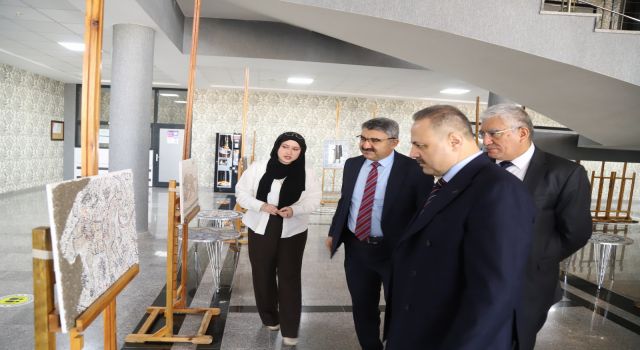 Güzelyurt MYO Öğrencilerinden Sergi