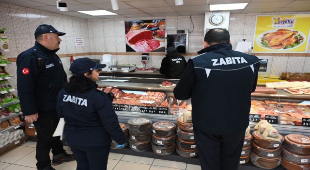 Kasaplara Zabıtadan Sıkı Denetim