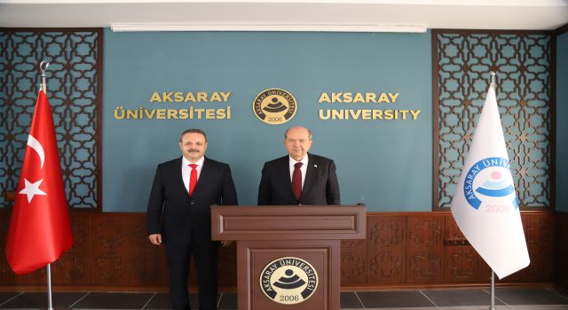 KKTC Cumhurbaşkanı Tatar’dan Aksaray Üniversitesine Ziyaret