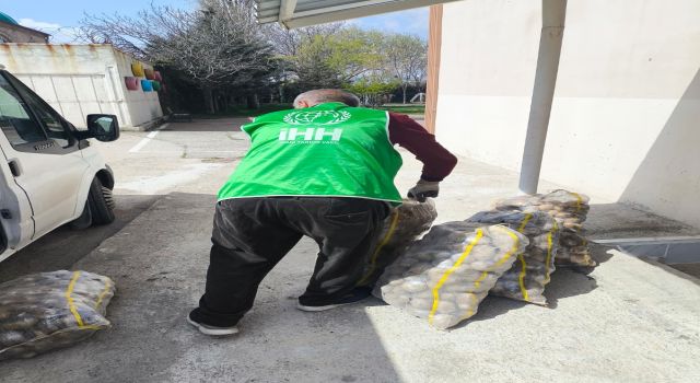 İHH’dan İhtiyaç Sahiplerine 27 Ton Patates