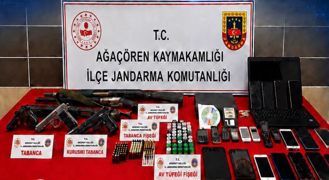 Ağaçören’de Jandarmadan Kapsamlı Operasyon