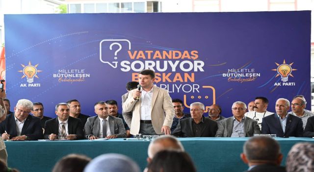 Söz Vatandaşın, Çözüm Aksaray Belediyesi’nin