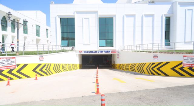 Selçuklu Otoparkı Vatandaşların Hizmetine Açıldı