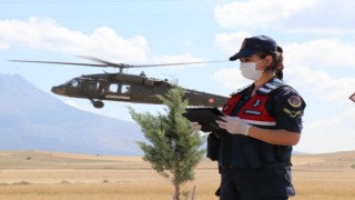 Jandarmadan Bayram Öncesi Helikopter Destekli Trafik Denetimi