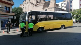 Toplu Taşımada Trafik Güvenliği Uygulamaları Sürüyor