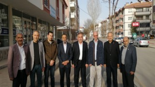 AK HEYET ÇAT KAPI ZİYARETLERİNE DEVAM EDİYOR