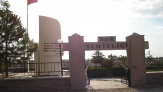 Bor Şehitliği Bakım ve Onarım İşi Yaptırılacak