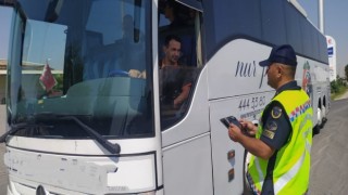 Yolcu Otobüsleri Denetlendi