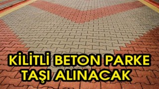 Kilitli Beton Parke Taşı Satın Alınacak