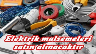 Elektrik Malzemeleri Satın Alınacak