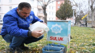 Belediye Soğuk Havada Yürekleri Isıttı