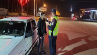 Jandarmadan Trafikte Alkol Denetimi