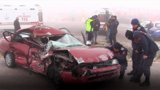 Trafik Kazalarında 6 Kişi Yaralandı