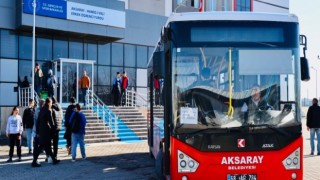 KYK Yurtlarında Kalan Depremzelere Aksaray Belediyesinden Ücretsiz Servis