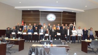 Tekstil Firmalarına Plaket ile Teşekkür