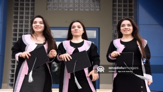 Üniversiteyi dereceyle bitiren üçüz kız kardeşler öğretmen olmak istiyor