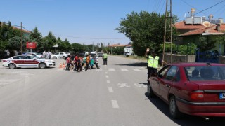 Jandarma Trafik Yayalar İçin Denetimde