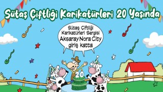 Sütaş Çiftliği Karikatürleri Sergisi Açılıyor