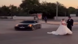 Gelin İle Damadın Etrafında Drift Yapan Sürücüye Para Cezası