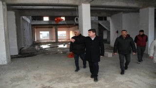 Belediye Başkanı Dr. Evren Dinçer Hasta Yakını Konukevi Ve Külliye Projesini Yerinde İnceledi