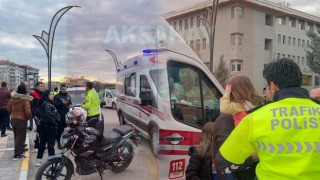 Adliye Önündeki Kazada Baba ve Kızı Yaralandı