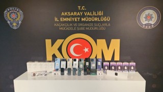 Gümrük Kaçağı Telefonları KOM Yakaladı