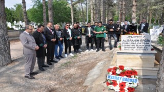 Görevi Başında Katledilen Av. İbrahim Ergin Mezarı Başında Anıldı