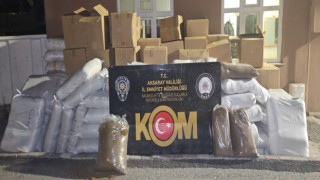 KOM Ekipleri 2 Ton 840 Kilo Tütün Ele Geçirdi