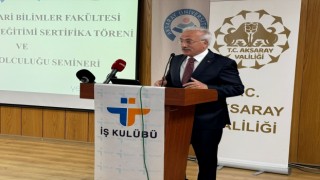 Vali Kumbuzoğlu, İŞKUR Eğitim Sertifika Törenine Katıldı